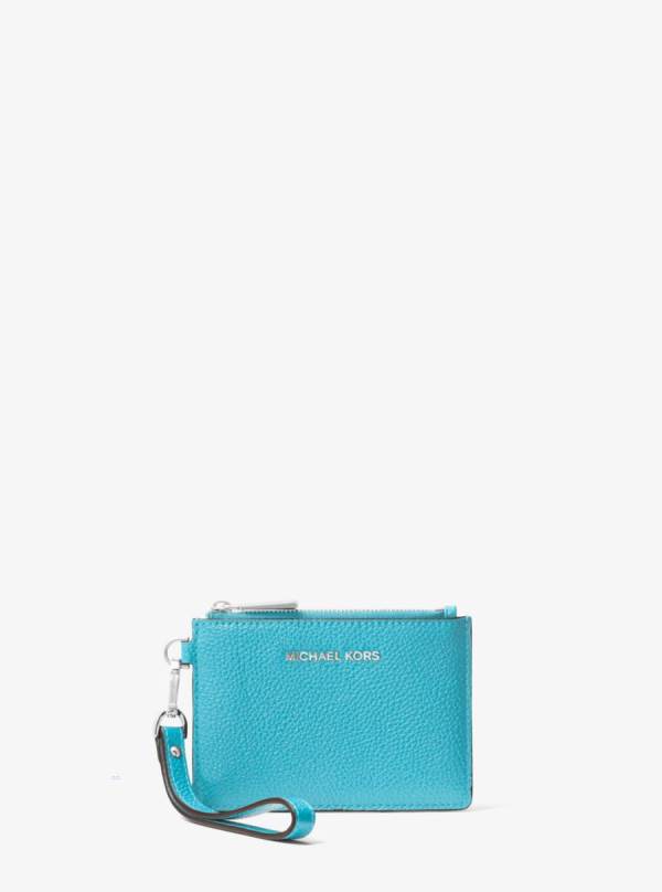 Damske Penazenky Michael Kors Leather Coin Purse Modre - Doplnky Michael Kors Nejlevnejsi | NPAFQ-4136